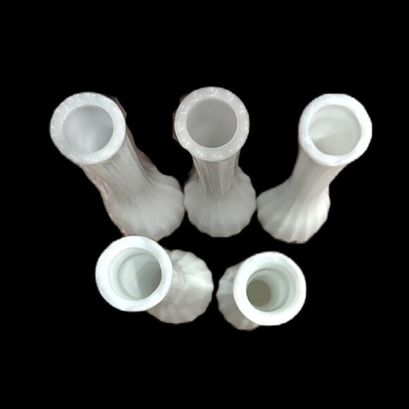 Randall Milk Glass Vases‎ Vintage - Picture 4 of 4